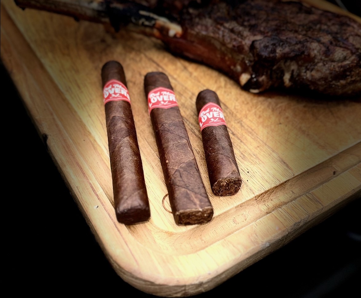 Red Meat Lovers Beef Stick Cigar (DT&T) Review by Sarge Smoke Inn Blog