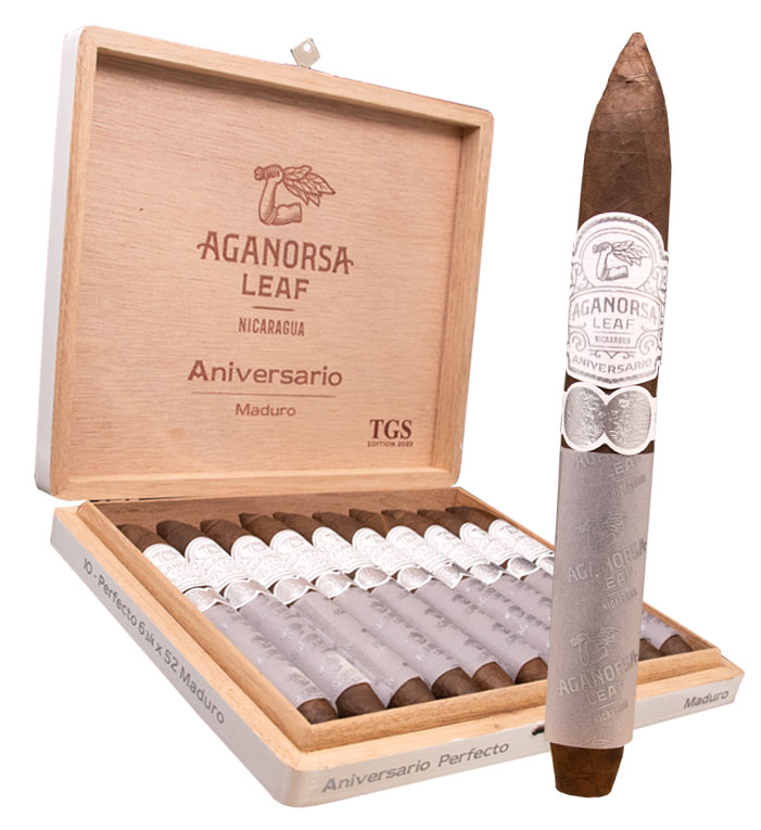 Aganorsa Leaf Aniversario Maduro TGS 2022