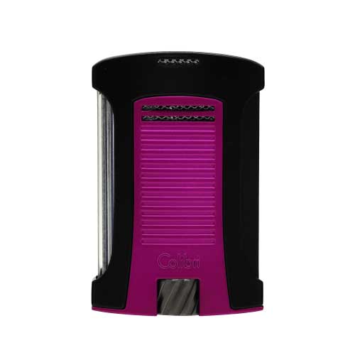 Colibri Daytona Single-Jet Lighter - Pink & Black