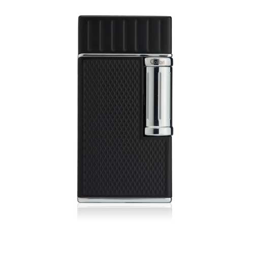 Colibri Julius Series Lighter - Black & Chrome