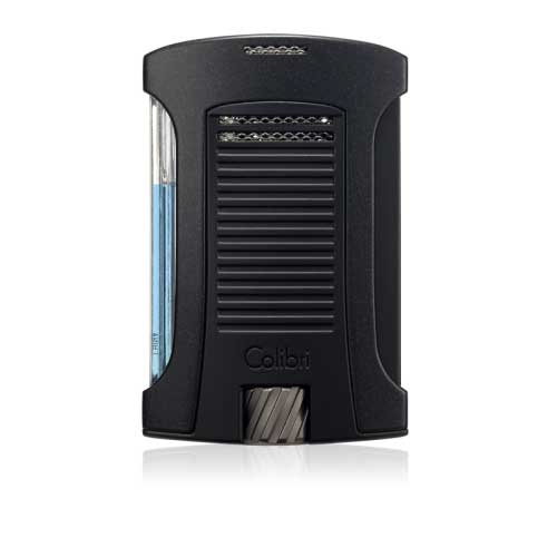 Colibri Daytona Single-Jet Lighter - Black & Black