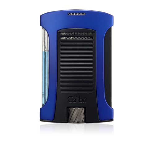 Colibri Daytona Single-Jet Lighter - Blue & Black