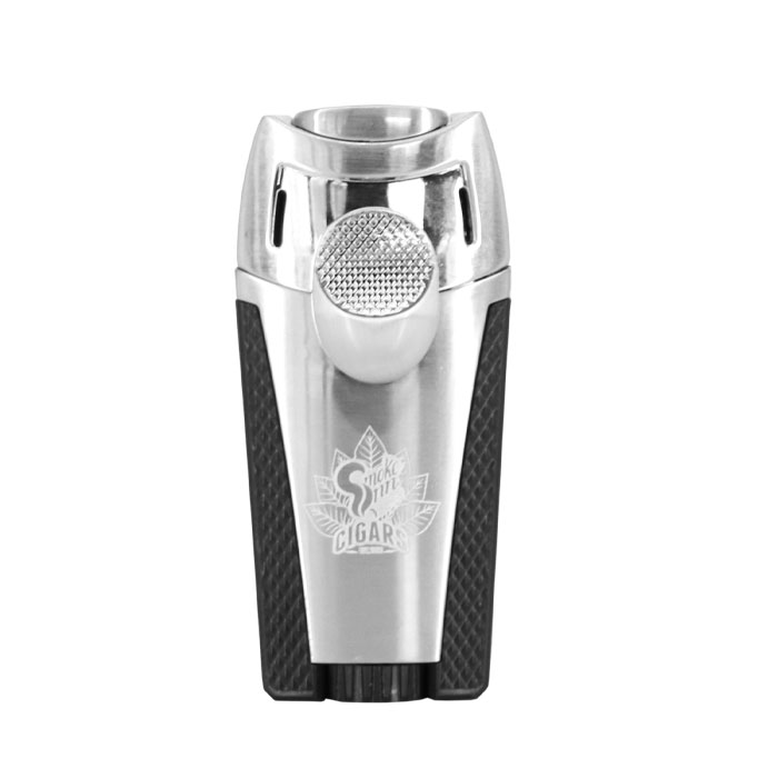 SI - Lighter Visol Meru Dual Torch - Silver