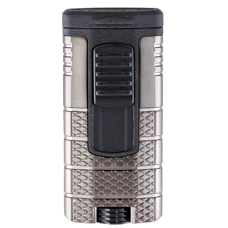 Xikar Tactical Triple Torch Lighter Gunmetal with Black