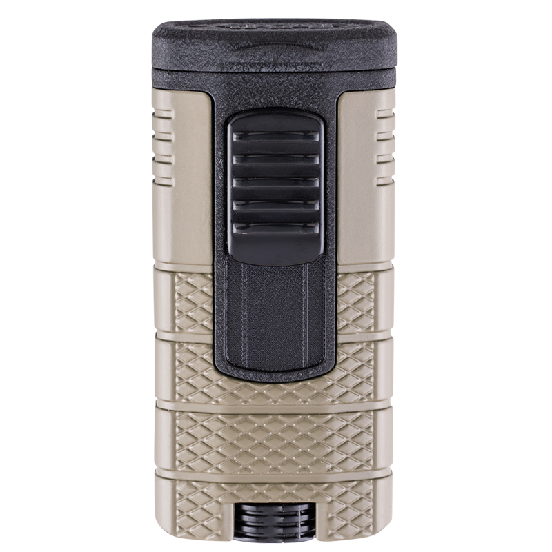 Xikar Tactical Triple Torch Lighter Tan with Black