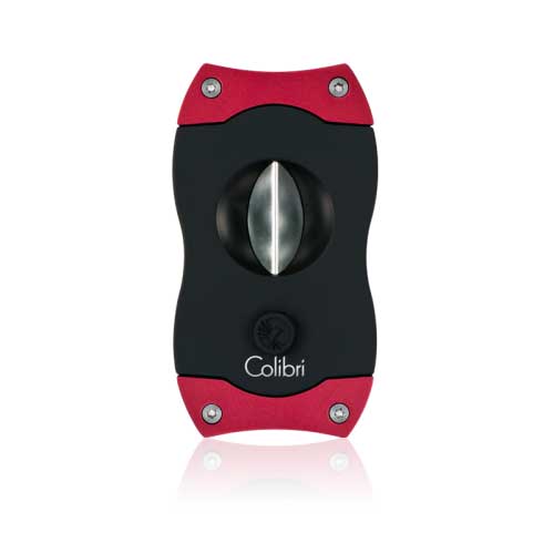 Colibri V-Cut Cigar Cutter - Red