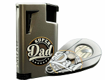 "Super Dad" Xikar Cutter & Lighter Set