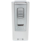 Xikar Trezo Triple Lighter Chrome Silver