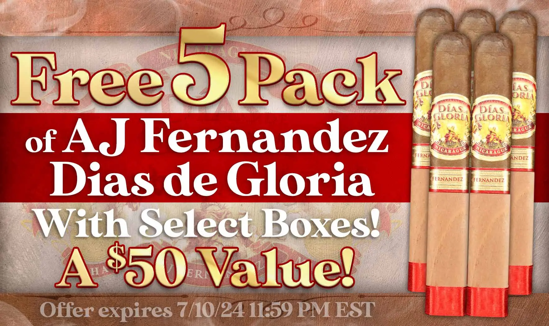 FREE Dias de Gloria 5-Pack