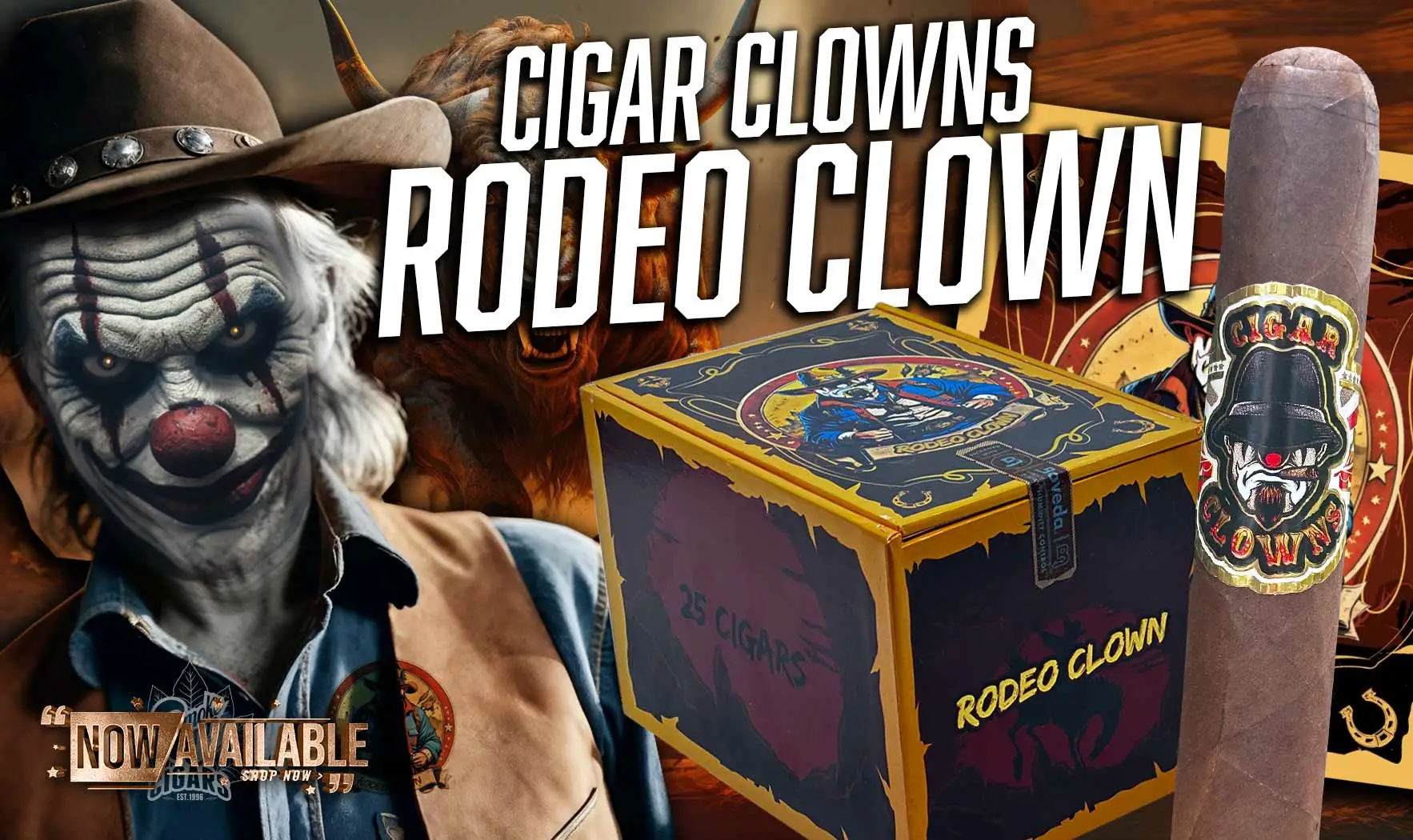 Cigar Clowns Rodeo Clown