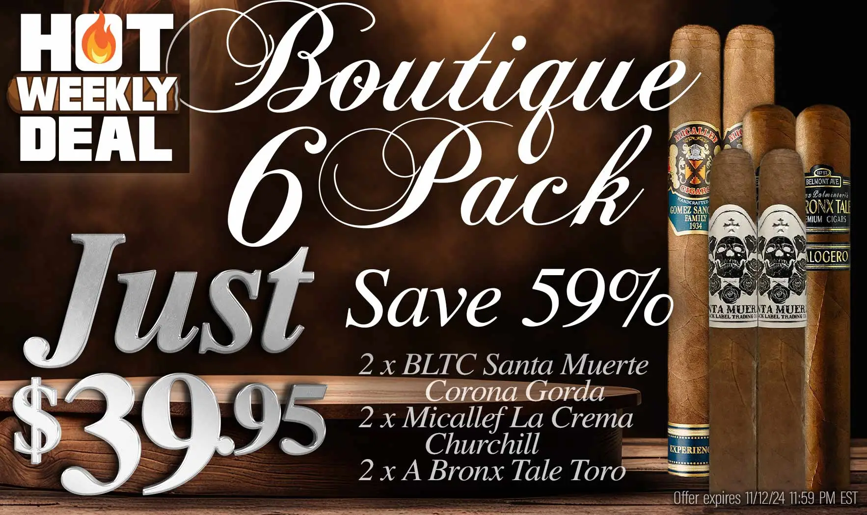 HWD Boutique 6 pack