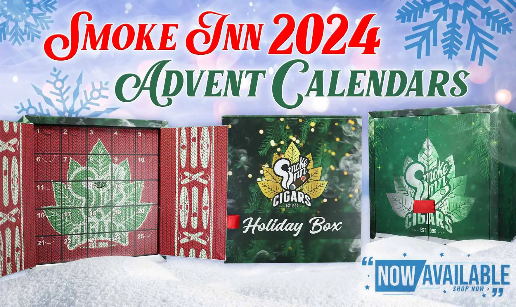 Smoke Inn Advent & Hanukkah Holiday Boxes